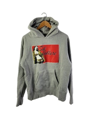 subculture サブカルチャーLEOPARD GIRL HOODIE SC (Subculture Hoodie LEOPARD GIRL 1 COTTON Gray PRINT Used