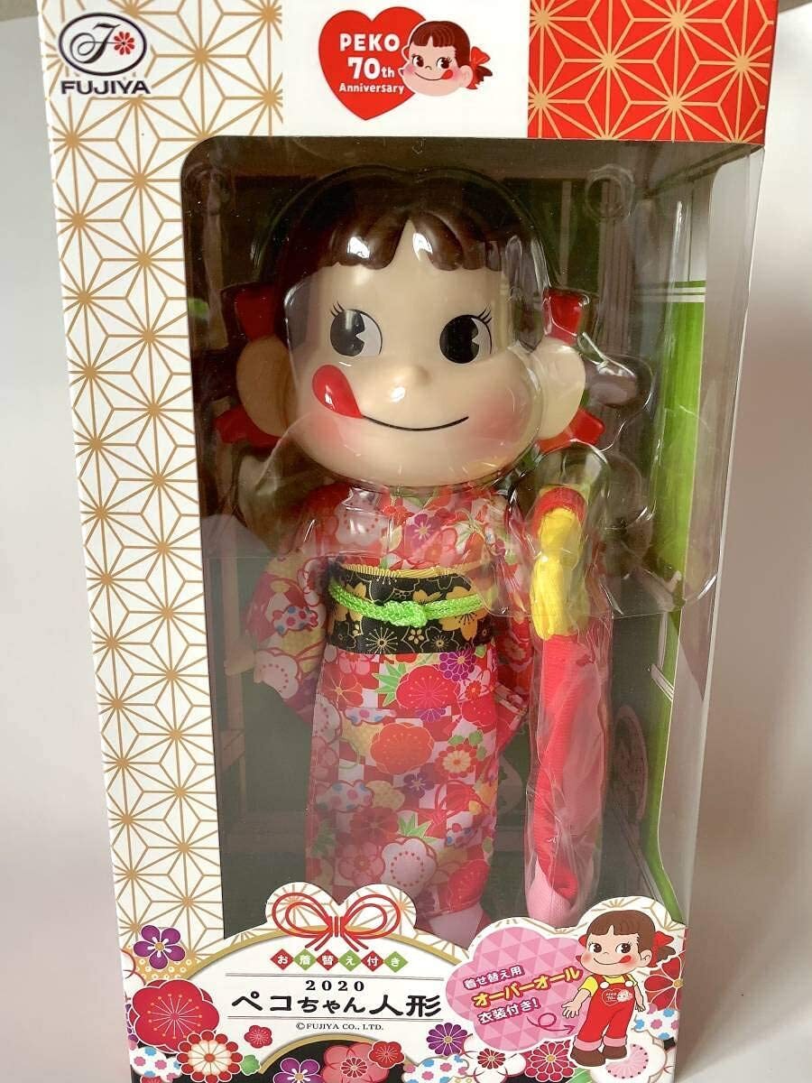 ペコちゃん ポコちゃん 人形セット フィギュア FUJIYA 不二家