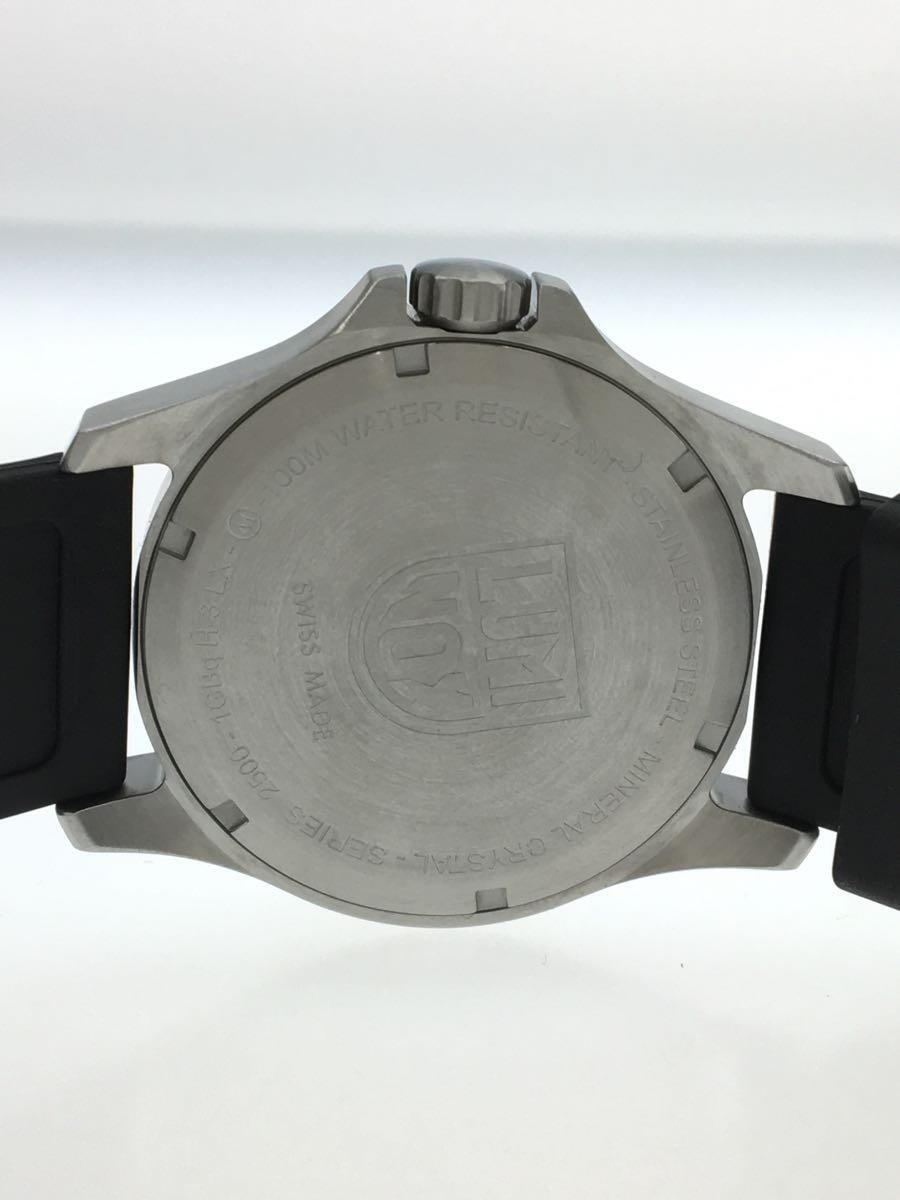 Pre-owned Luminox Patagonia Men's Watch Black Dial Date Display Polyurethane Band X2.2501