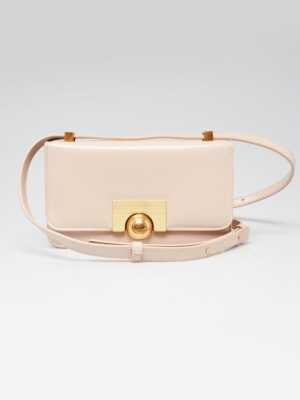 Bottega Veneta Beige Spazzolato Calfskin Leather BV Classic