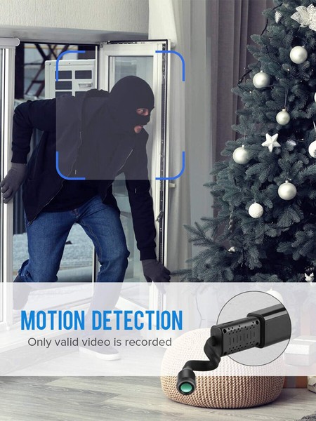 HD 1080P Wireless WiFi CCTV Mini Camera Home Security USB Cam Motion Detection _ - Image 8