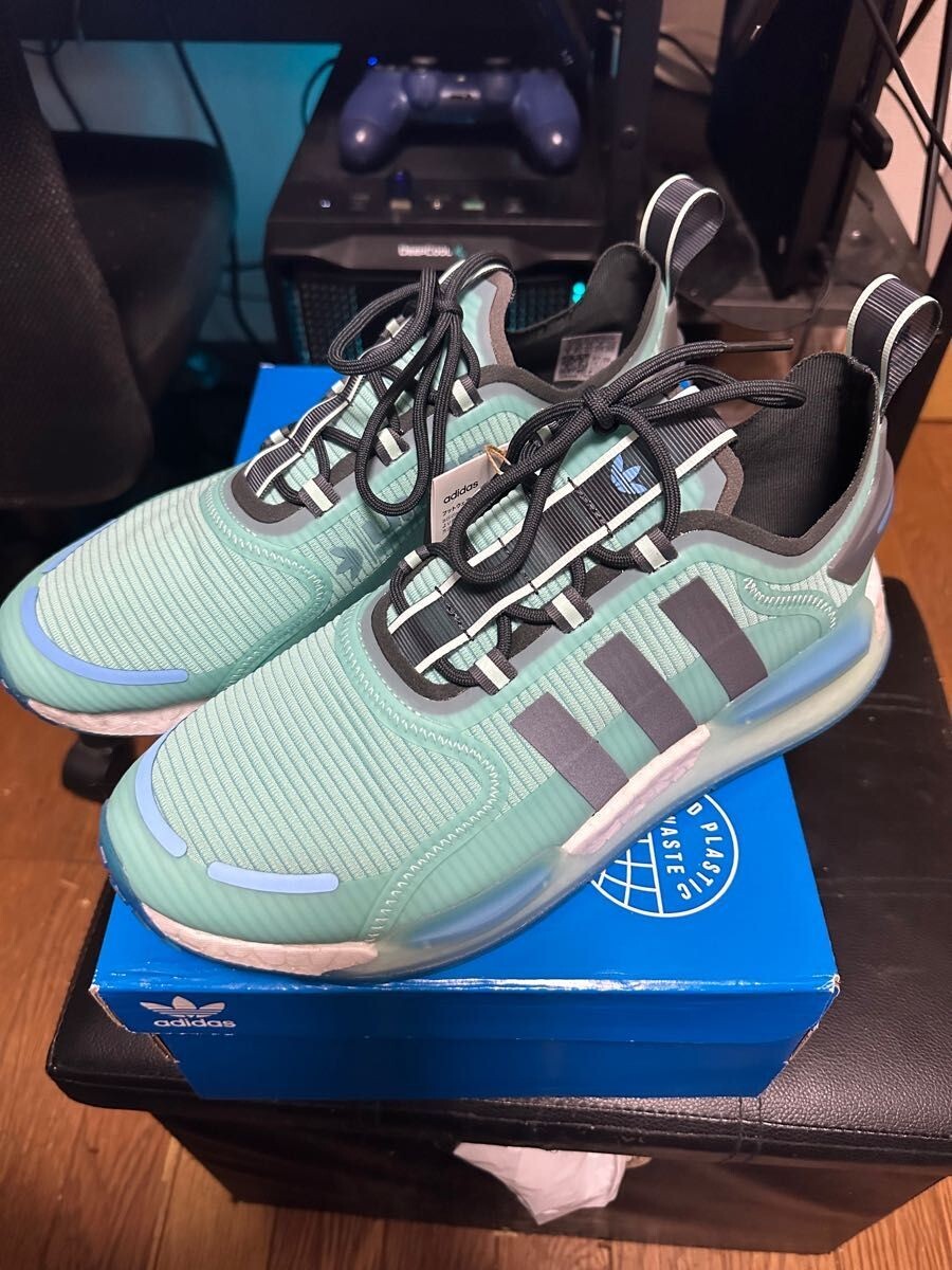日本未入荷アディダス エヌエムディーシューズXBOX NMD_V3 SHOES Xbox Halo Infinite × Adidas Originals NMD V3 