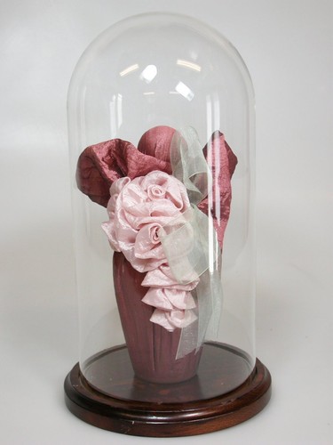 Bride Wedding PERFUME BOTTLE with Dome - One of a Kind - New