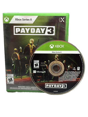 Microsoft Xbox Series X Payday 3 Video Game Standard Edition