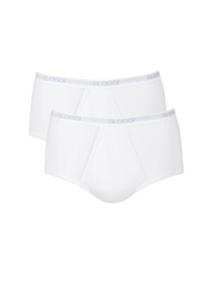 Sloggi Men Basic Briefs Maxi Multipack 2P 94% Cotton Brief Pants Mens Underwear