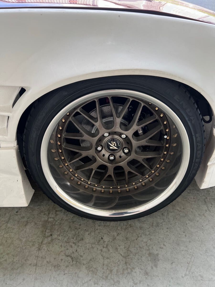WORK VS １８インチ ワーク VS XX 7.5j 18インチ フルリバース ライトグレイッシュ