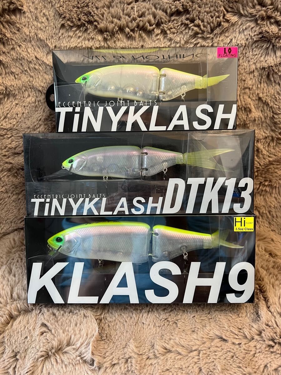ルアー用品 TiNYKLASH DTK13 Lemonade DRT Tiny Klash KLASH9 DTK13 lemonade Lo Hi 3 Sets | eBay