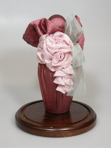 Bride Wedding PERFUME BOTTLE with Dome - One of a Kind - New