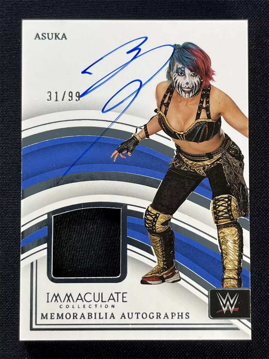 2023 Panini Immaculate Collection WWE Asuka #MA-ASK