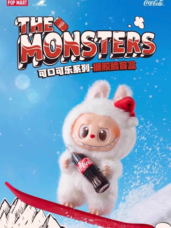 happy factor ラブブ コカコーラ labubu coca cola POPMART Labubu The Monsters Coca Cola Vinyl Face Surprise