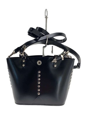 TOGA PULLA Shoulder Bag Leather BLK