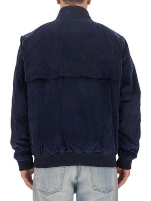 Pre-owned Baracuta Ribbed Jacket In Blue
