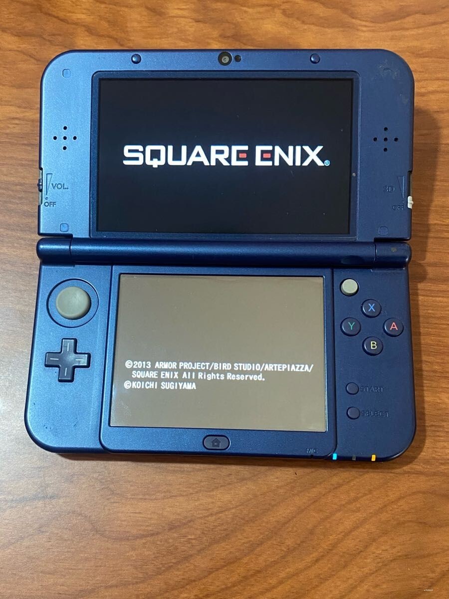 New Nintendo 3DS XL LL Metallic Blue Console Japanese Tested