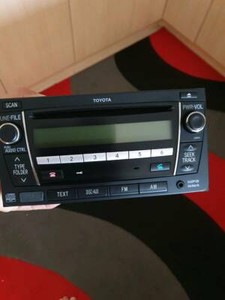 Toyota cd player