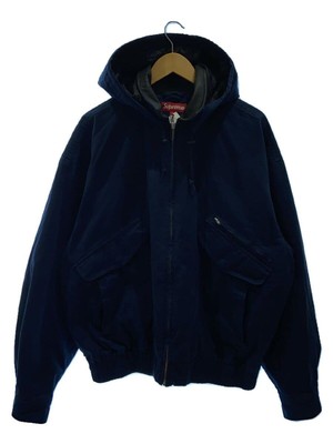 supreme utility jacket navy L シュプリーム Supreme Leather Collar Utility Jacket (FW24) - $238