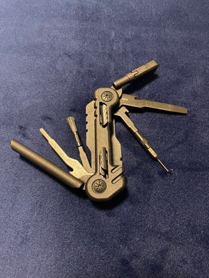GERBER multipurpose knife M4 M16 from Japan camp survival game gold new