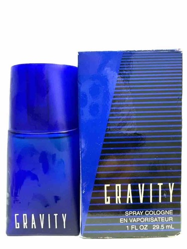 gravity 1oz spray cologne scuffed box