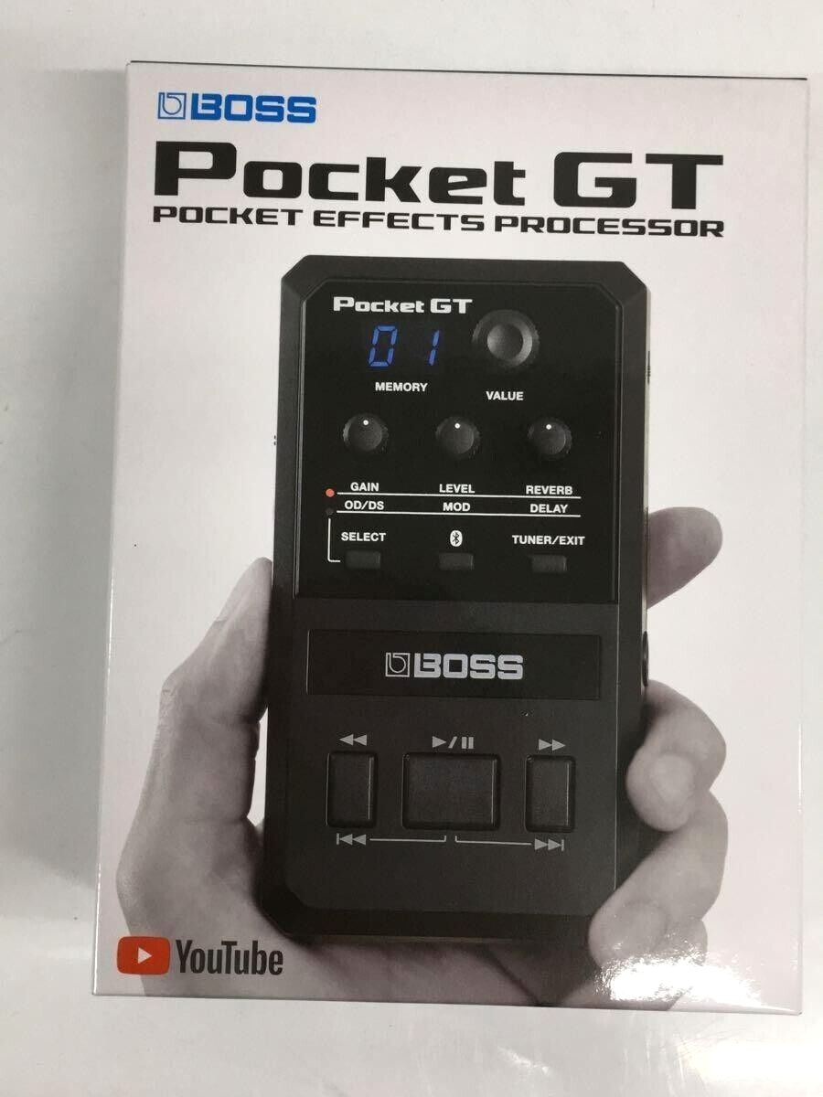 BOSS Pocket GT Amp Effects Processor Black From Japan Mint