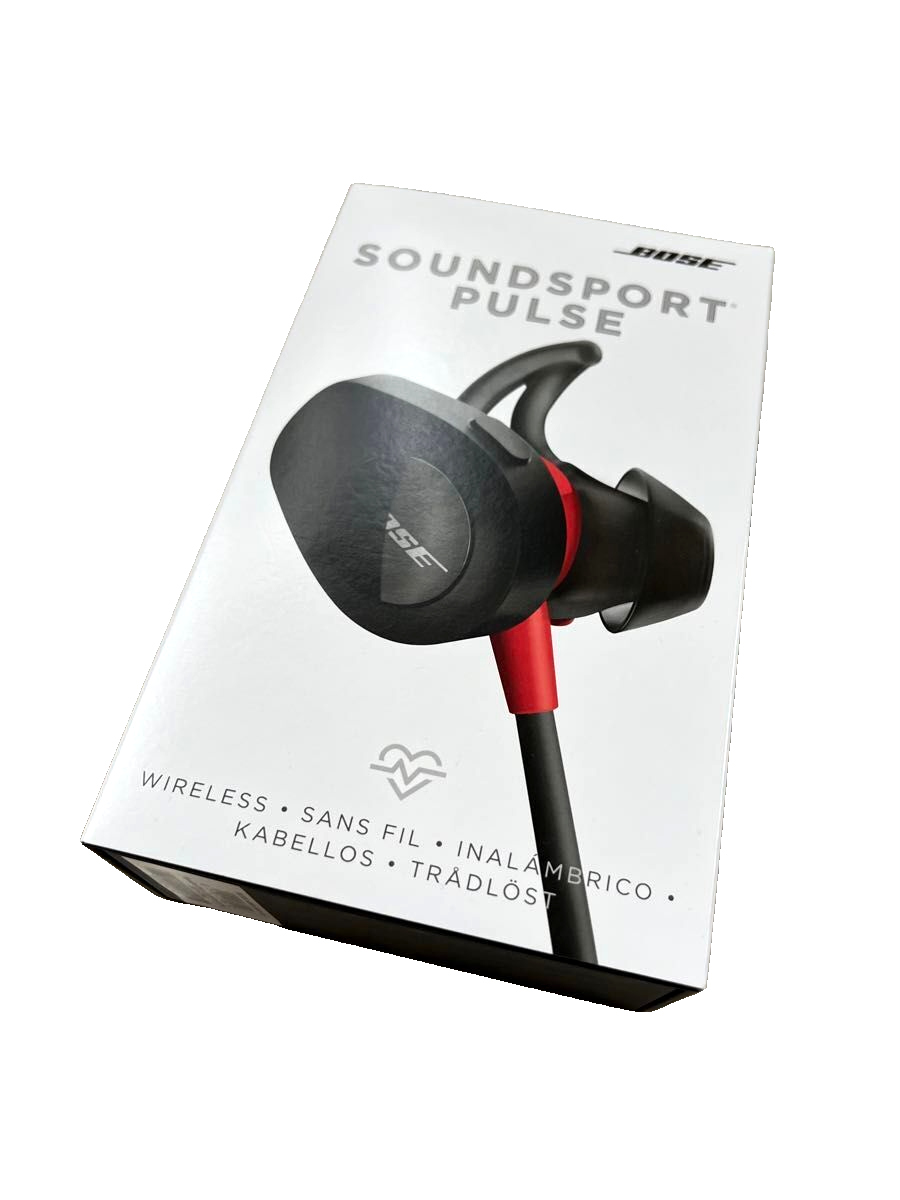 BOSE SOUNDSPORT PULSE RED WIRELESS Bluetooth In Ear BOSE SOUNDSPORT PULSE RED WIRELESS Bluetooth In Ear