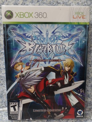 Video Game Xbox 360 Blazblue Calamity Trigger Limited Edition #1 NEW SEALED
