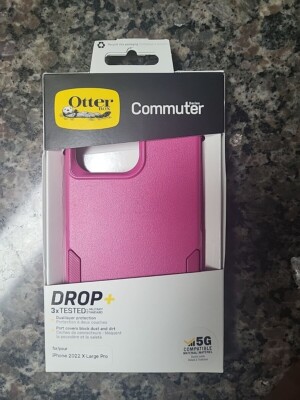 OtterBox Commuter Case- Fits iPhone 14 Pro Max- Pink (77-88453) B4