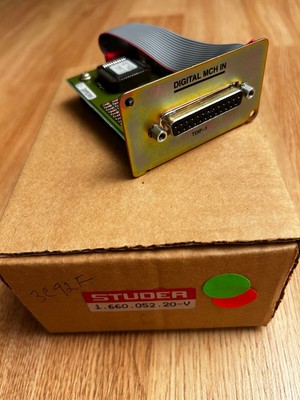 Studer  Part  1.660.052.20  new