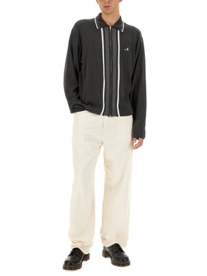 Pre-owned Awake Ny Shirt With Zip. In Black