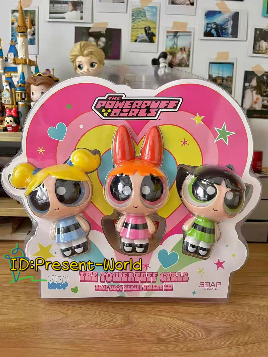 ソープスタジオ パワーパフガールズ Blop Blop フィギュア　ポップアップ Soap Studio The Powerpuff Girls Blop Blop Series Action