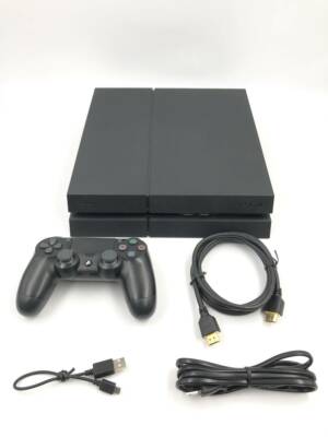 PlayStation 4 PS4 Jet Black (CUH-1200 AB01) HDD 500GB Console SONY 