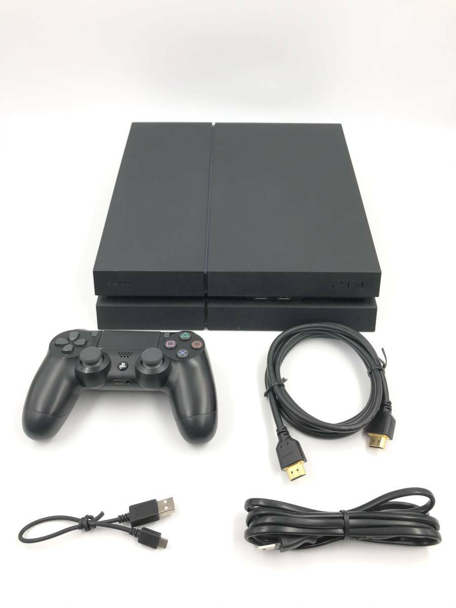 PlayStation4 - SONY PlayStation4 本体 CUH-1200AB01 PS4 PlayStation 4 PS4 Jet Black (CUH-1200 AB01) HDD 500GB