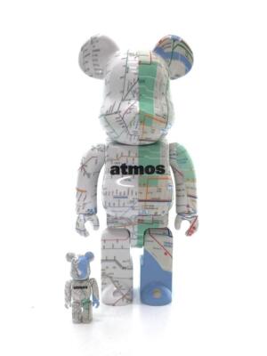 Bearbrick Atmos Be@rbrick 400% + 100% Subway Tokyo & NYC