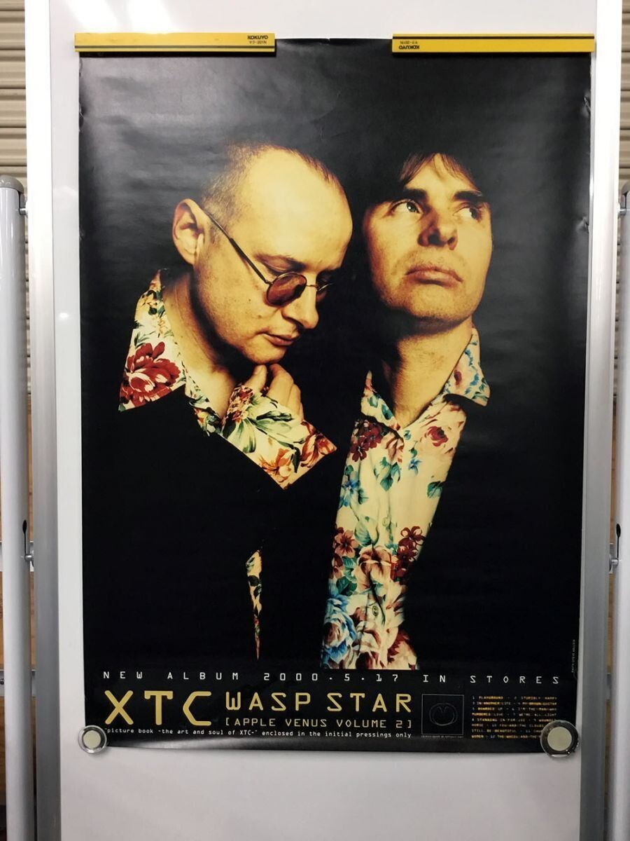 XTC / WASP STAR 2000 Japan Original Promo Poster B2 20x28in