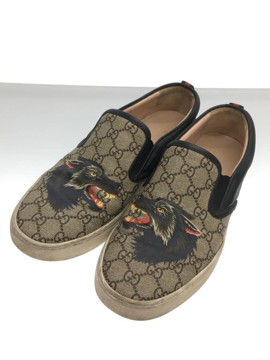 Gucci Slip On Wolf Shoes GG model 497105 SIZE UK8 | eBay