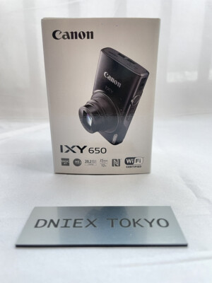 Canon Powershot IXY 650 Compact Digital Camera Color Black