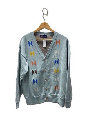 Chocolate Jesus Cardigan x A&W (Thick M Cotton Blue Print