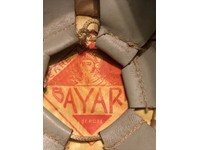 Bayard Nebraska Oval Bumper Sticker or Helmet Sticker D5006
