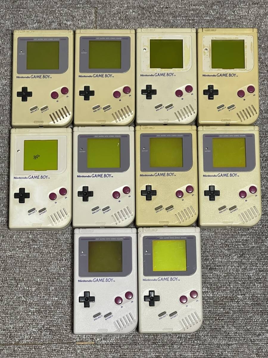 ゲームボーイ - Nintendo GAMEBOY など9個セット Nintendo Gameboy GB DMG-01 Color Variations Console Only