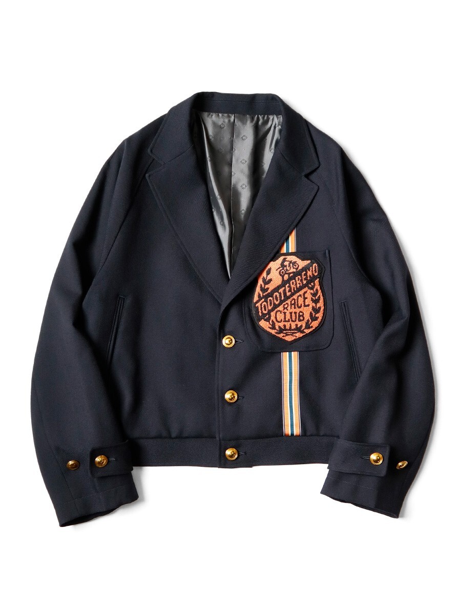 ジャケット・アウター ERA wool 2B tailored jacket SACK COAT ASK availability First) Kapital Wool Serge Todoterreno