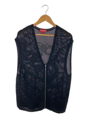Supreme Sweat shirt Vest ブラック M Supreme Zip up sweater Vest cotton black M Used | eBay