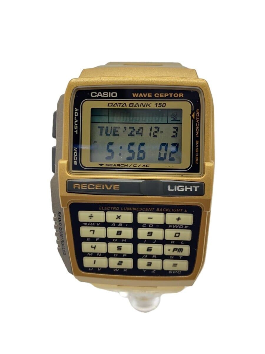 CASIO データバンク DBC-W151 電波時計 美品 美品！【希少DBC-電波時計】CASIO DATABANK DBC-W151 - メルカリ