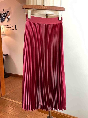 Pre-owned Handmade Custom Made To Order Tweed Houndstooth Jacket/pleated Skirt Set Plus 1x-10x L826 In Red