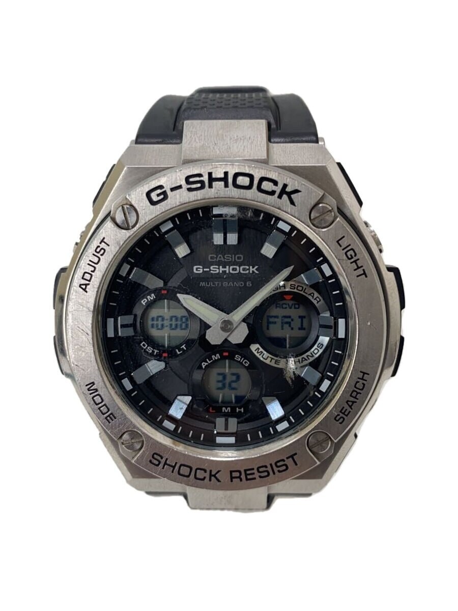 CASIO G-SHOCK GST-W110-1AJF Black/Silver Resin Tough Solar