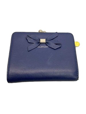 JILLSTUART Two-Fold Wallet -- NVY Women