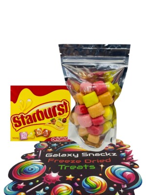 Freeze Dried STARBURSTZ Candy - FRESH & MADE TO ORDER - *Choose Your Size*