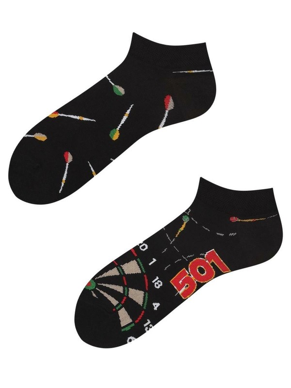 Lustige Socken Todo Colours Sneakersocken Mit Dartscheibe