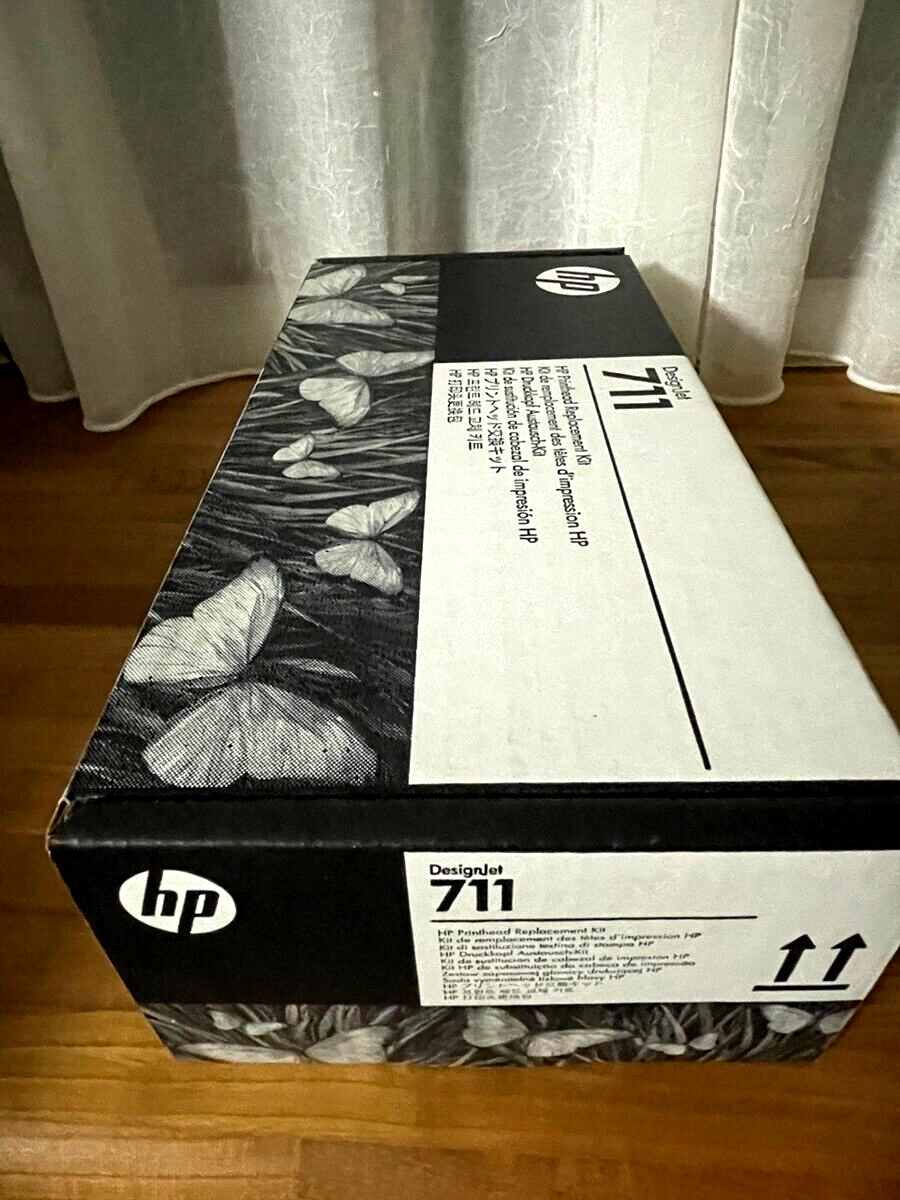 HP C1Q10A OEM HP 711 Genuine Ink Cartridge Printhead Replacement Kit PRE