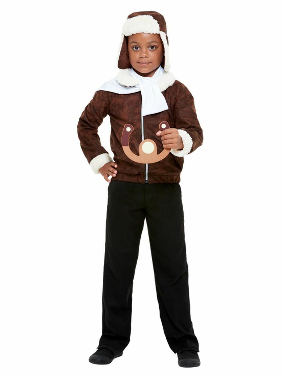 WW1 Pilot Costume Brown Child WW1 Pilot Costume Brown Child