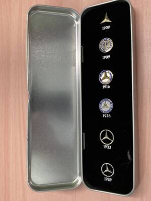 Mercedes-Benz Classic History 1909-1989 Official Pin Badge