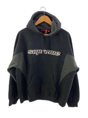 【SUPREME】DIVISION HOODED SWEATSHIRT BLACK - 24FW SUPREME Division Hooded Sweatshirt 