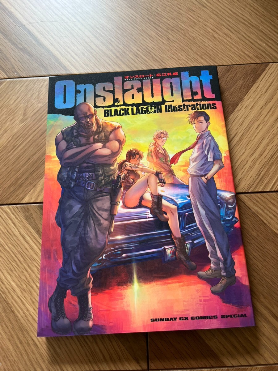 その他 onslaught black lagoon illustrations Black Lagoon Illustrations Onslaught 2021 Art Book Japan